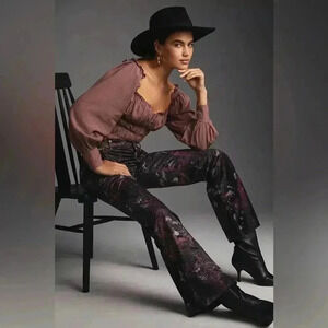Scotch & Soda Velvet Flare Trousers